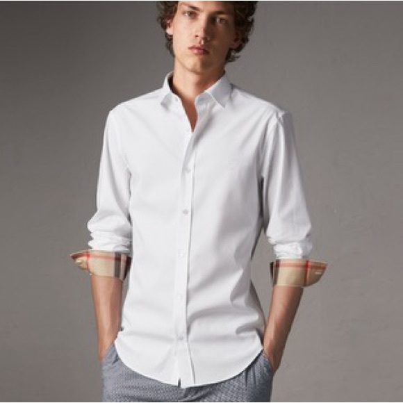 Burberry Cotton Button Up Shirt